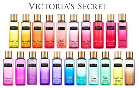 victoria's secret fragrance mist collection.